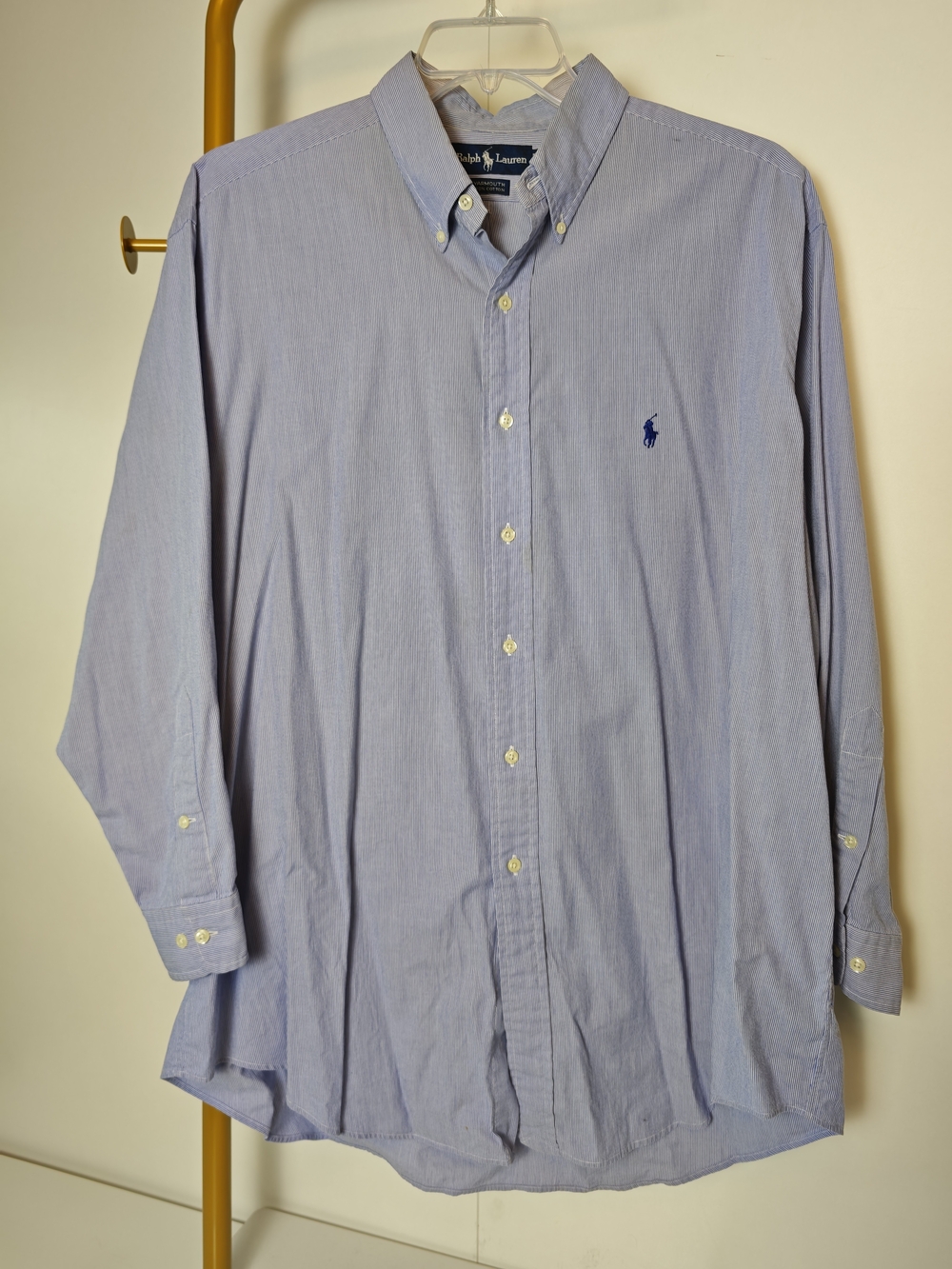 Polo by Ralph Lauren Light Blue Button-Down Oxford Shirt